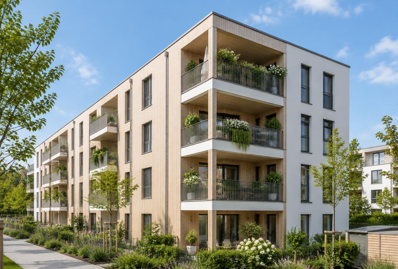 SunCircle Vauban – Neubau mit moderner Anlagentechnik